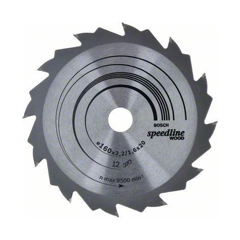 Lama circolare PRO Wood, 160 x 2,2 x 20 mm, T12