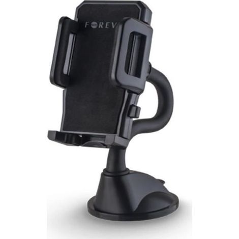 Soporte para teléfono forever ch-140 brazos ajustables ventosa