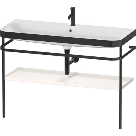 Duravit Happy D.2 Plus c-bonded Set avec console métallique,