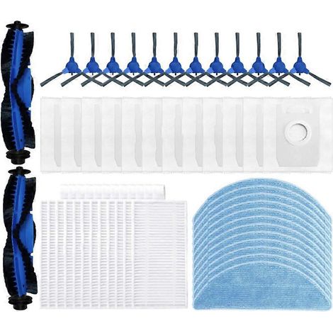 Pour Cecotec Conga 2290 Ultra 05661 brosse principale, brosse latérale et filtre HEPA chiffon de serpillière chiffon sac à poussière accessoires pièces (1/5)