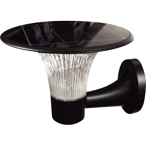 V-TAC VT-425 Solar-LED-Wandleuchte 15 W 1900 lm mit Bewegungssensor und 6000 mAh Akku, Autonomie 3 Tage – 23004