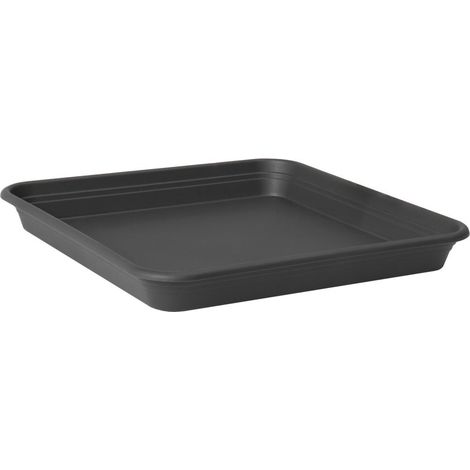Florus Soucoupe Universelle Quadro 20 - Gris - L 20 x B 19.6 x H 0 cm - extérieur - 100% recyclé