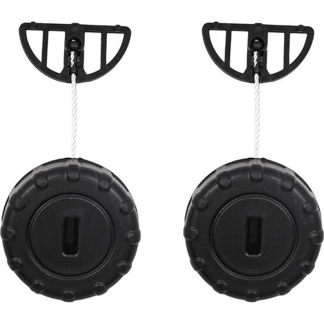 Bouchon Reservoir Huile - Pour Tronconneuse MS170 MS180 017 018 - Compatible Reference 11303500500 - Lot De 2 (1/5)