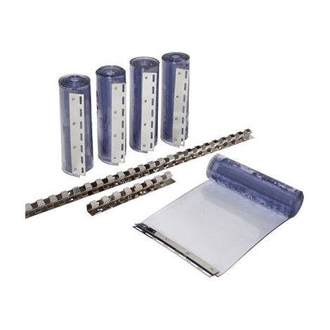 Rideau à bandes PVC, kit complet (1/6)