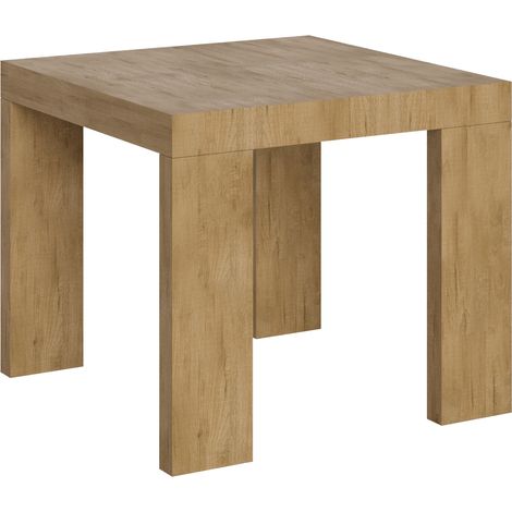 Table Extensible 90X90/246 Cm Roxell Chêne Nature (1/4)