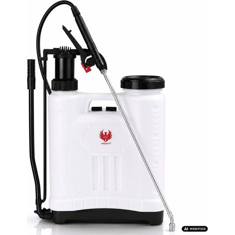 Pulvérisateur dorsal manuel PHOENIX 16 L - lance inox, 4 buses interchangeables, dos ergonomique