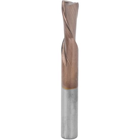 Fraise à rainurer double tranchant durable pour bois, acrylique et PVC - 6x6x12x50mm (1/5)