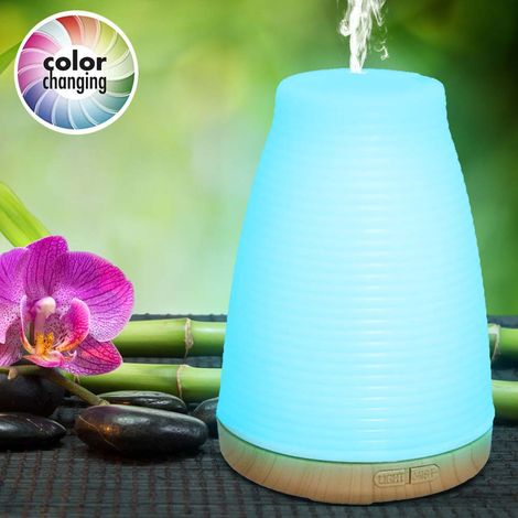 Umidificatore Aria Evaporativo Diffusore Aromi USB Luce LED 7 Color Aromaterapia (1/4)