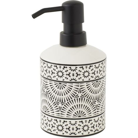 Distributeur de savon ethnique en porcelaine (1/3)