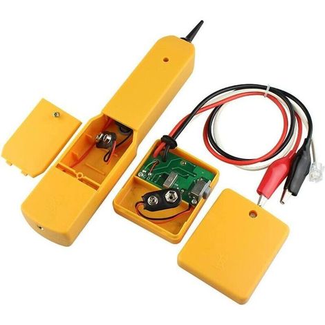 Kit di tracciamento cavi rete, localizzatore linee e rilevatore fili elettrici, compatibile RJ11 (1/3)