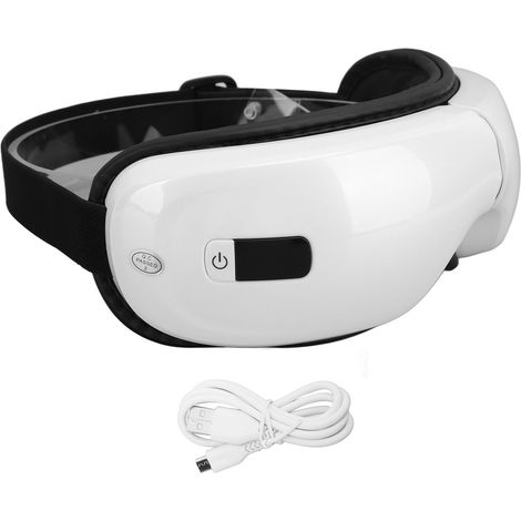 Beheizbares Augenmassagegerät, USB-wiederaufladbar, mit Wärme-, Vibrations- und Bluetooth-Musikfunktion (1/5)