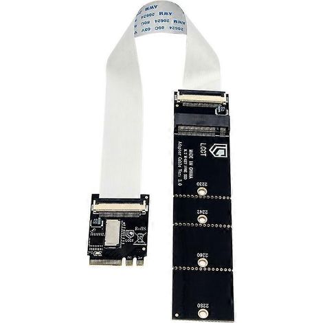 M.2 AE KEY-zu-M.2-NVMe-Adapterkarte mit TF-Kartensteckplatz. M.2 A+E KEY-Schnittstelle. Unterstützt das CNVi-Protokoll nicht. (1/5)