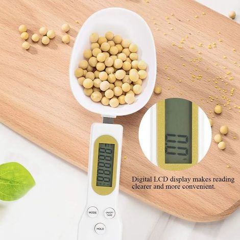 Balance de cuisine électronique LCD, cuillère doseuse numérique bleue-Online Store (1/5)