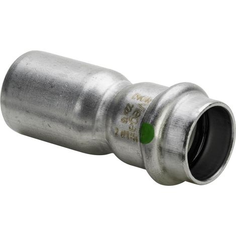 VIEGA Raccord de réduction Sanpress Inox Acier inoxydable 22x15mm