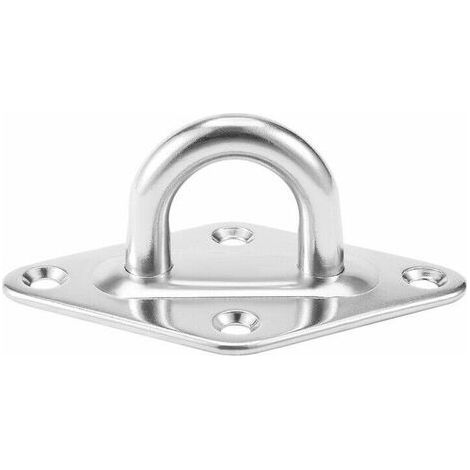 Pontet inox Sur Platine Losange 36x59mm (Lot de 5,M5) (1/4)