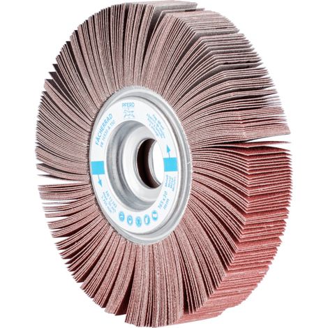 PFERD TOOLS Lamellenschleifrad FR Ø 165x30mm Bohrung Ø 25,4 mm A150 für universelle Anwendung 2 Stk (1/5)