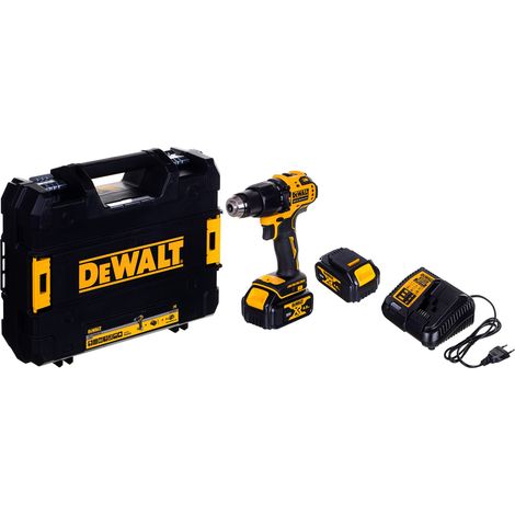 Trapano avvitatore a percussione XR 18 V DCD709M2T-QW + 2 batterie 18 V - 4 Ah + caricabatterie (1/5)