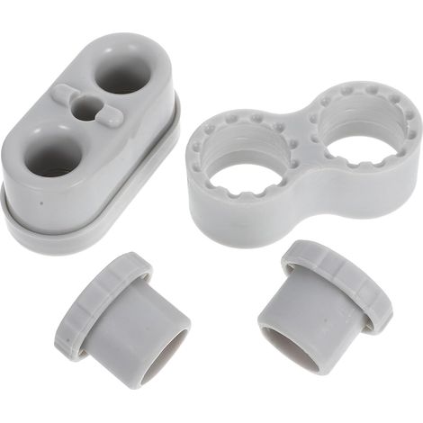 Base de Parc Bébé en Silicone 2 Écrous de Fixation et 1 Boucle en Plastique, Stabilisateur de Barrière Sécurisé pour Sols Lisses, Accessoires Compatibles pour Parc à Jeux (1/5)
