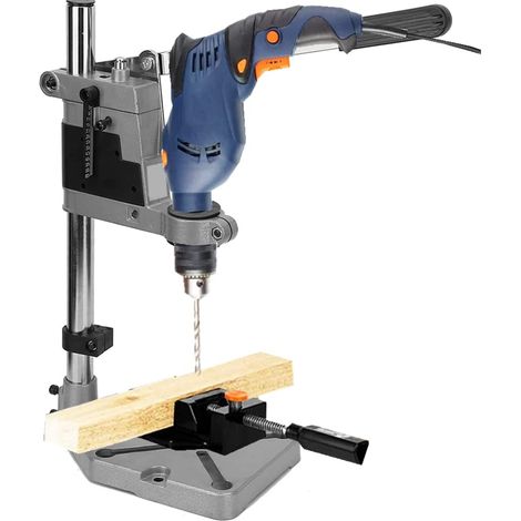 Support Perceuse Colonne Aluminium 43mm Profondeur 60mm (1/5)