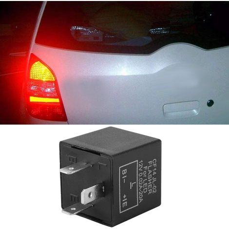 12V 3-Pin Einstellbares LED-Blinkerrelais für Blinker - Modell CF14