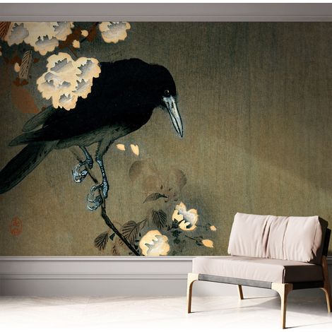 Papier peint autocollant adhésif installation rapide du papier peint durable et résistante Nature exotique 312x219 cm (1/5)