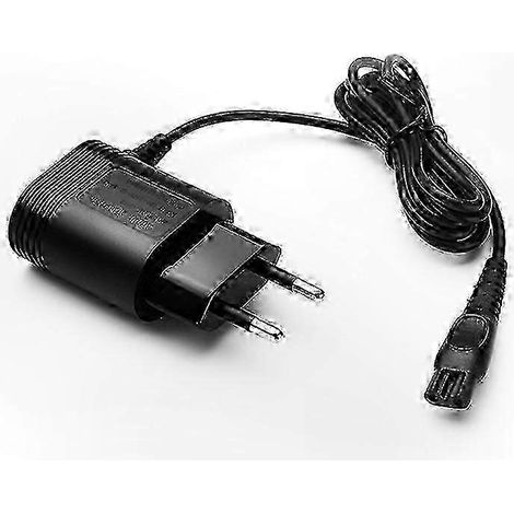 Chargeur de remplacement 15 V pour rasoirs électriques avec prise européenne, cordon adaptateur secteur de voyage pour rasoirs (1/5)