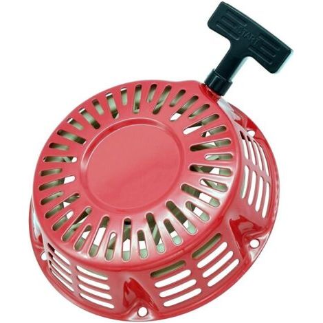 Lanceur à Rappel Cordon  GX270 Rouge - Compatible Moteurs Honda & Clones GX240 8 9 CV 301 cm³ - Pièce Rechange Générateurs & Outils