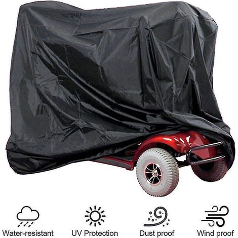 Housse de rangement étanche pour scooter de mobilité - 140 x 66 x 91 cm (1/3)