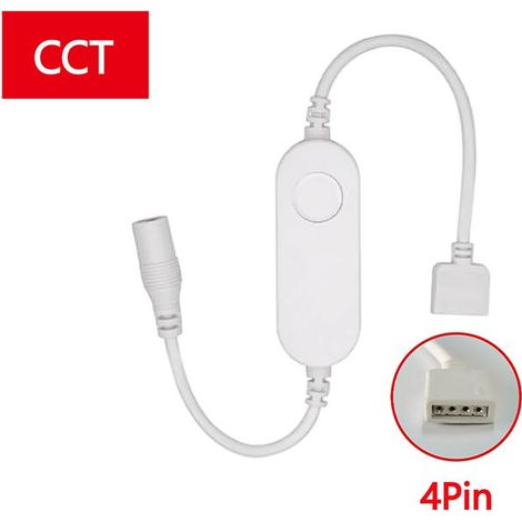 Mini ZigBee Controller 12V 24V 2 Canali Per Striscia Led CCT APP Tuya HUE Compatibile Con Alexa Google Home