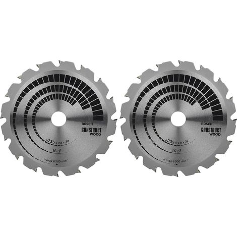 Bosch Construct Wood lame de scie circulaire argenté 235 mm (1/2)