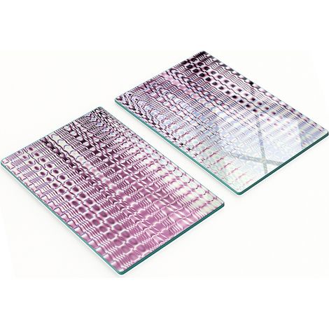 Tablas de cocina de vidrio templado con gráficos fractales 2x40x52 cm (1/5)