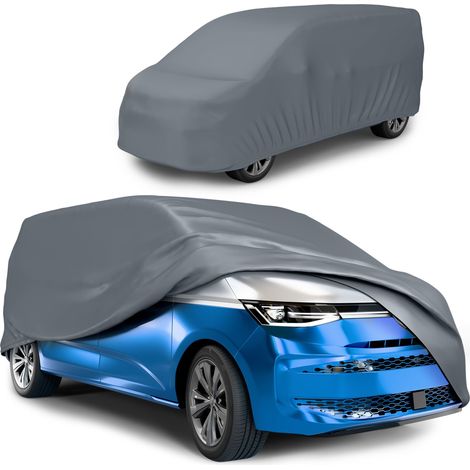 Abdeckplane Auto All Weather Plus, Premium Transporter Abdeckung grau, Autoplane Größe 11 Bus (1/5)