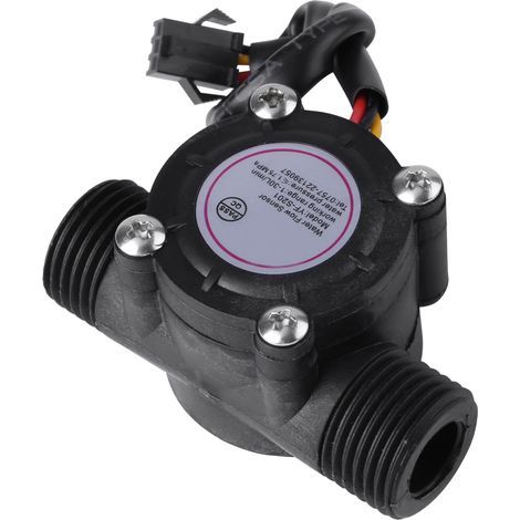 Hochpräziser Wasserdurchflusssensor DN15 G1/2, Hall-Effekt-Durchflussmesser 1-30 l/min