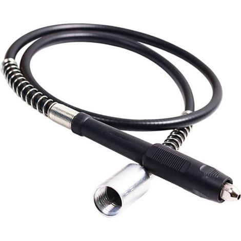 Mandril de extensión de amoladora flexible sin llave M19 x 2 mm compatible con herramienta rotativa Dremel (1/4)