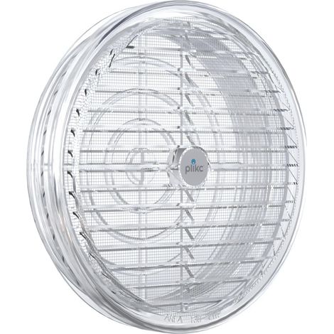 Aérateur de fenêtre à effet thermique D.160 mm avec filet sans ventilateur (1/4)