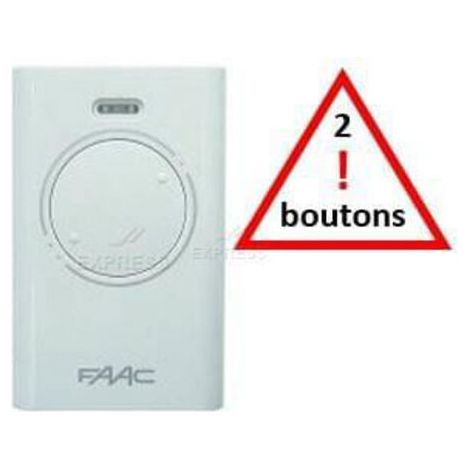 Télécommande FAAC XT2 433 SLH (1/2)