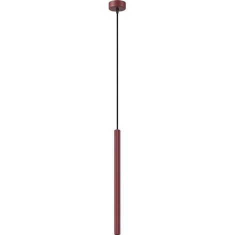 Pendelleuchten Arche burgund 1xG9 8cm Stahl Sollux (1/5)