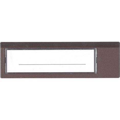 Porte Nom de porte palière Marron - 4317410 (1/2)