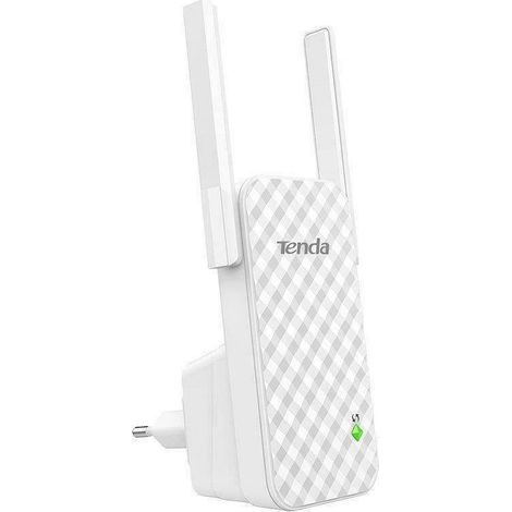 Trade Shop - TENDA A9 EXTENDER 300 MBPS WLAN-REPEATER + ACCESS POINT REPEATER MIT 2 ANTENNEN -