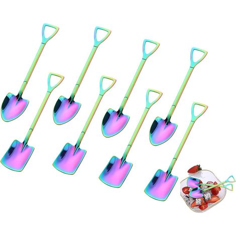 Cuillère À Café En Acier Inoxydable - Cuillère À Glace Et Dessert Forme Cuillère - 304 - Usage Multifonctionnel - Lot De 1 (1/5)