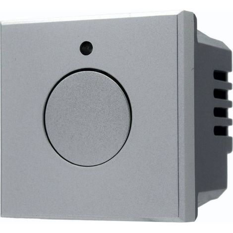 TRADE SHOP - Interruttore Touch 2m Timer Colore Silver Compatibile Bticino Axolute - (1/2)