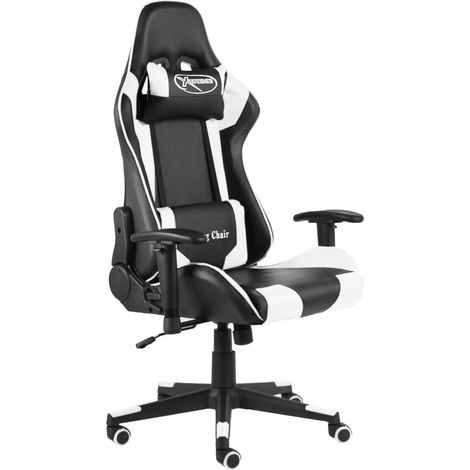 Chaise de jeu pivotante Blanc PVC 2 (1/5)