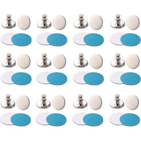 24 Paires Aimant Rideau Magnetique Poids Rideau Attache Rideaux Design (1/5)