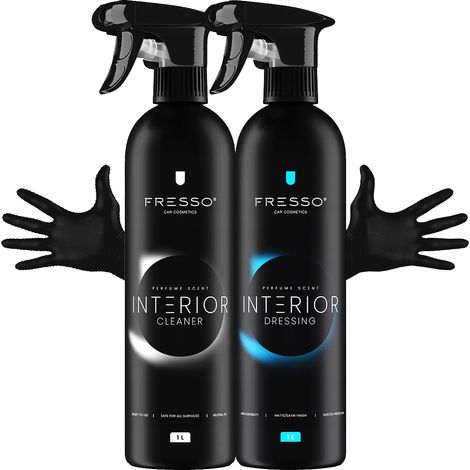 Fresso Limpiador de Interiores + Acondicionador para la limpieza del habitáculo del coche 2x1L (1/5)