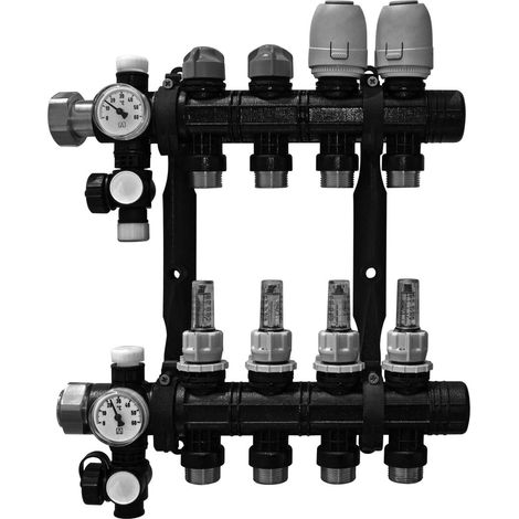 Daikin ECOLLECTRMX4A Heizkreisverteiler Kunststoff, RMX 4