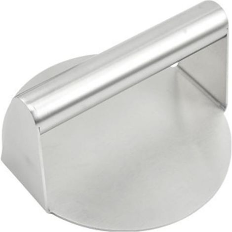Presse à burger en acier inoxydable pour smash burger, outil de cuisson pour steaks hachés, plaque à hamburger professionnelle (1/5)