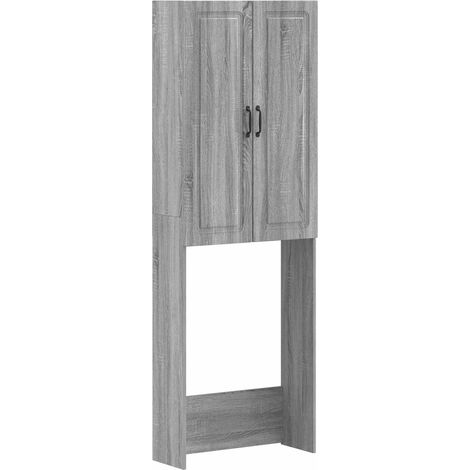 vidaXL Mobile Bagno UTRECHT Sonoma grigio 66 x 25,5 x 190 cm (1/5)