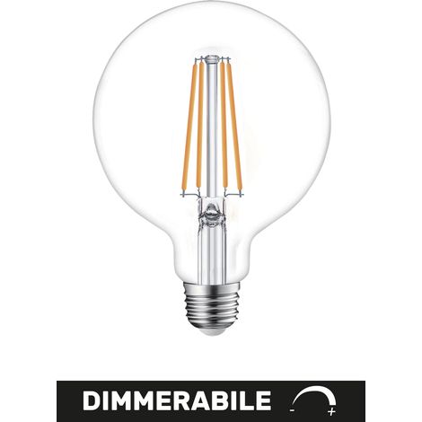 Alcapower Lampadina LED Globo G95 Dimmerabile 12W E27 1520lm 3000K Luce Calda - Tecnologia ad alta efficienza per illuminazione d'interni moderna