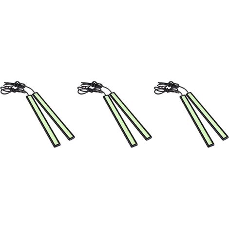 6 x 84 LED COB Super Brillantes Luz LED para Coche DRL Faro Antiniebla Impermeable 12V 6W Azul Hielo() (1/3)