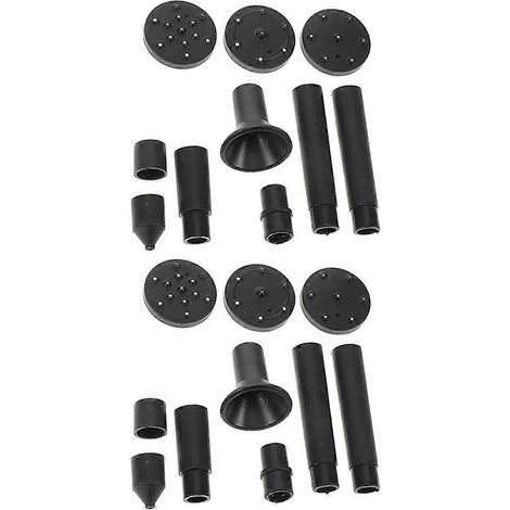 Buses de fontaine solaires avec embouts en plastique, adaptées aux fontaines, lot de 2, pour une utilisation dans le jardin. (1/5)